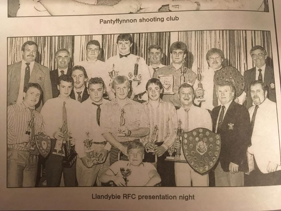 Llandybie RFC Presentation night